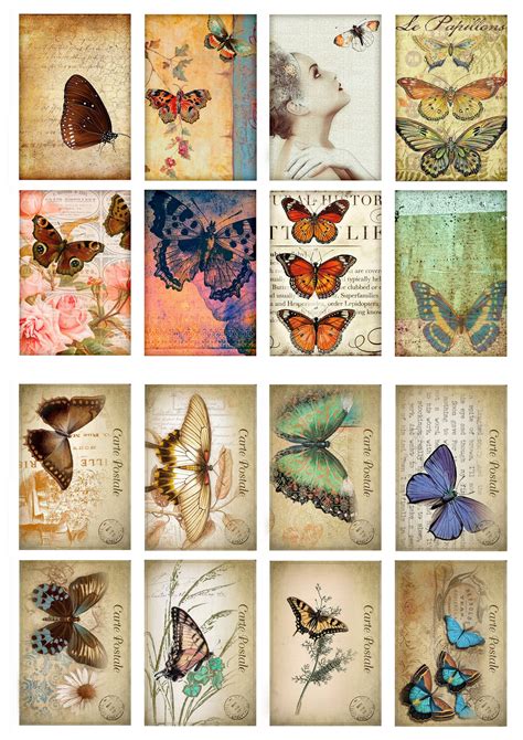 Junk Journal Ephemera .